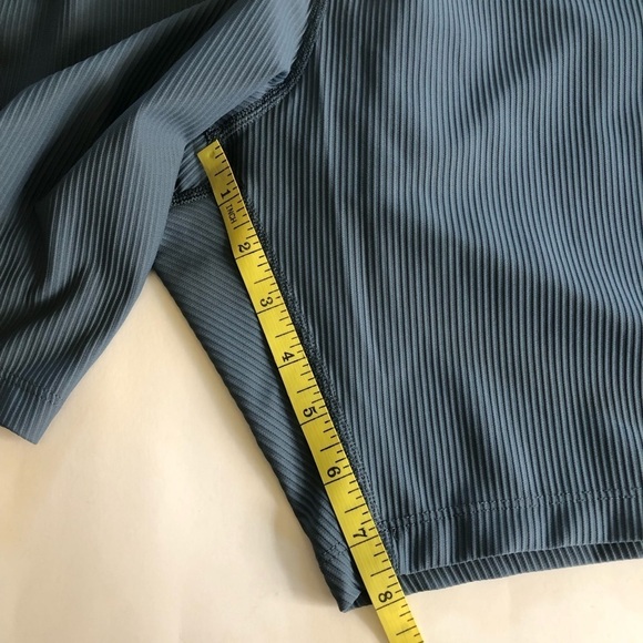 Old Navy High-Waisted PowerSoft Ribbed Compression Biker Shorts 8’inseam Size 4X - Picture 15 of 15